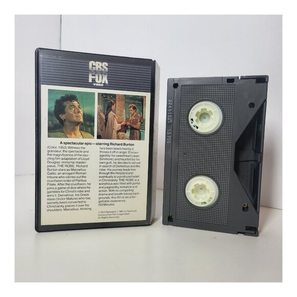 The Robe BETA Tape Betamax (Not VHS) - Picture 2 of 2